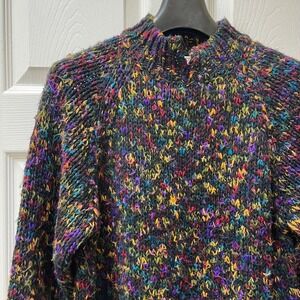 Vintage Pronto Moda Woman's Medium Sweaters 80s Acrylic Knit Chunky Oversized